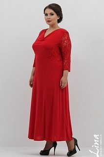 Платье Монако (красный)
